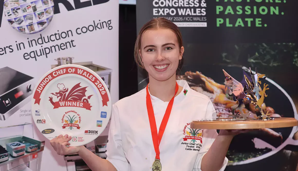 Caitlin Wins Coveted Junior Chef of Wales After 19th Birthday