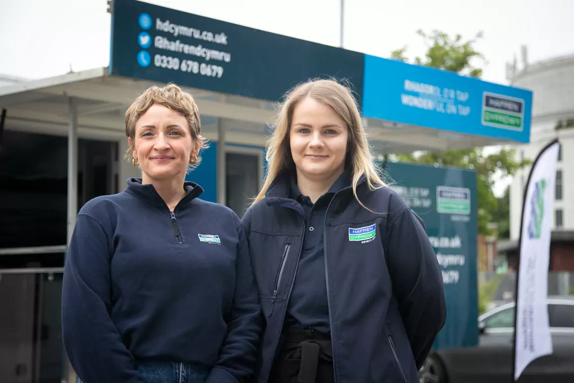 Hafren Dyfrdwy Brings Support in the Community Events Back