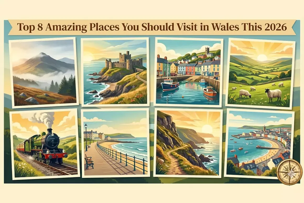 Top 8 Amazing Places You Should Visit in Wales This 2026