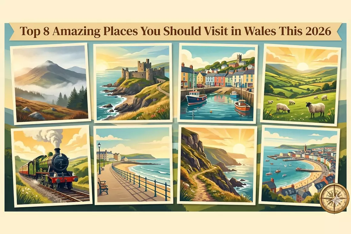 Top 8 Amazing Places You Should Visit in Wales This 2026