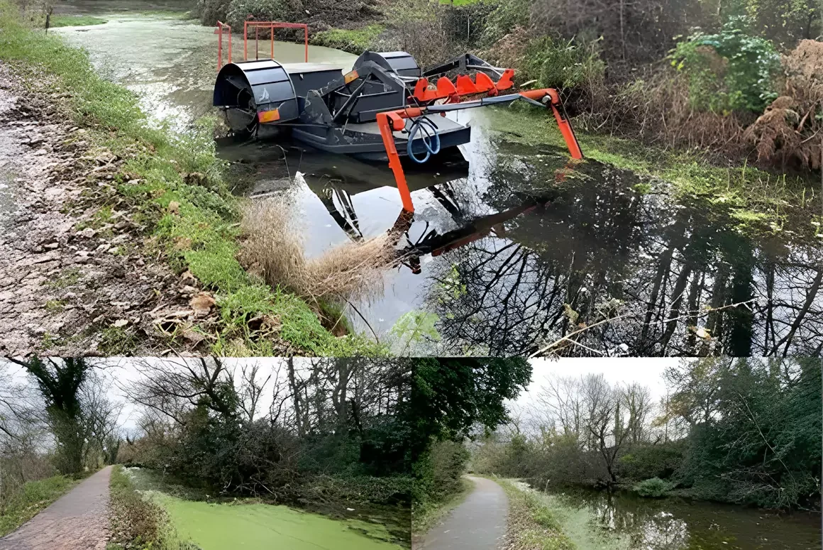 Work to Open Up Canal Stretch