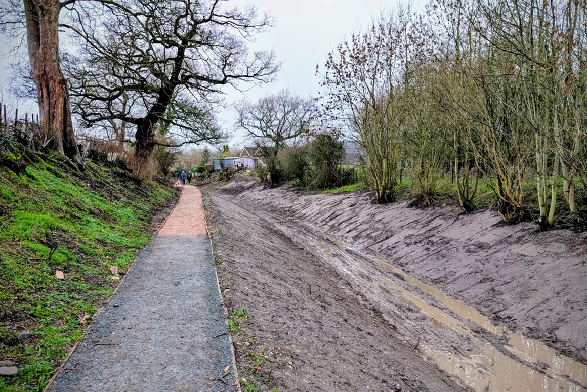 Shropshire Union Canal Society - February 26 Work Party Report