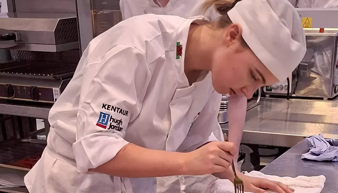Coleg Ceredigion student wins title of Wales Junior Chef 2026