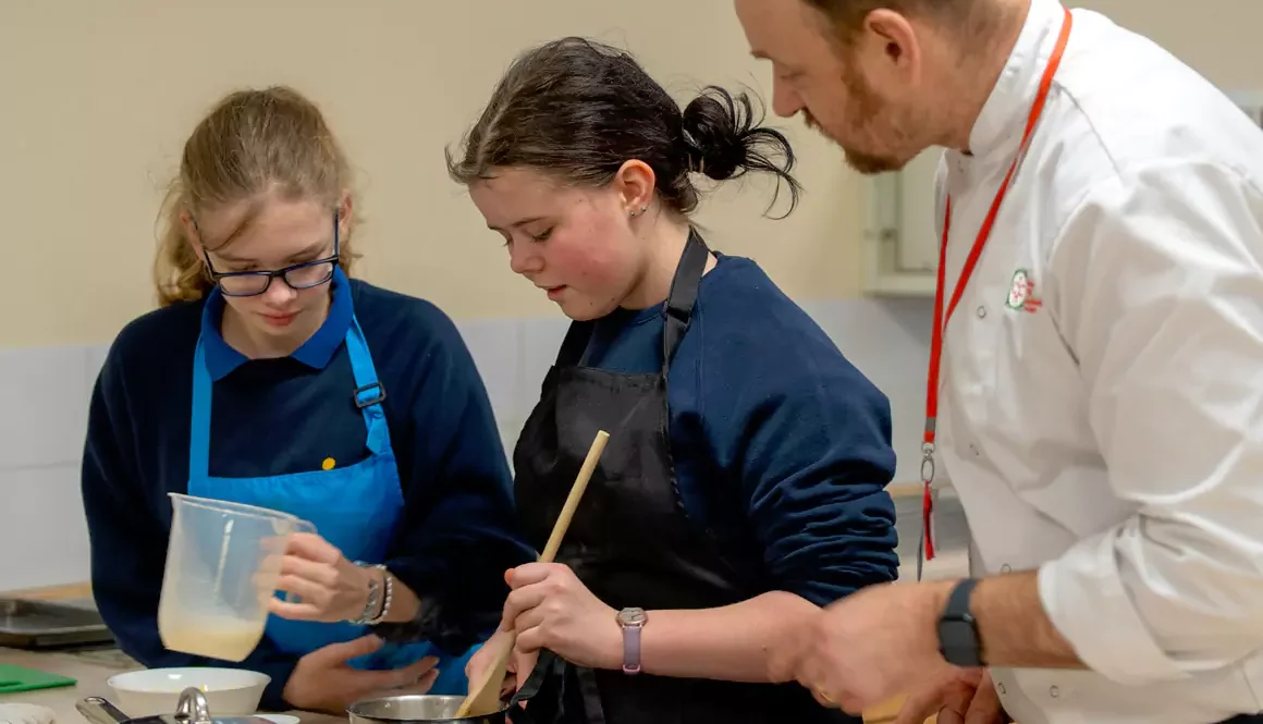 Cookery Skills Workshop Video Shared with Schools Across Wales