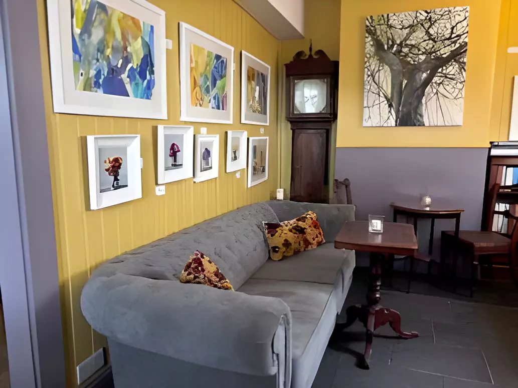 Room to sit and write in good company