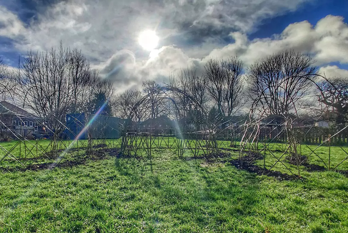 Living Outdoor Dome Drives School Nature Support