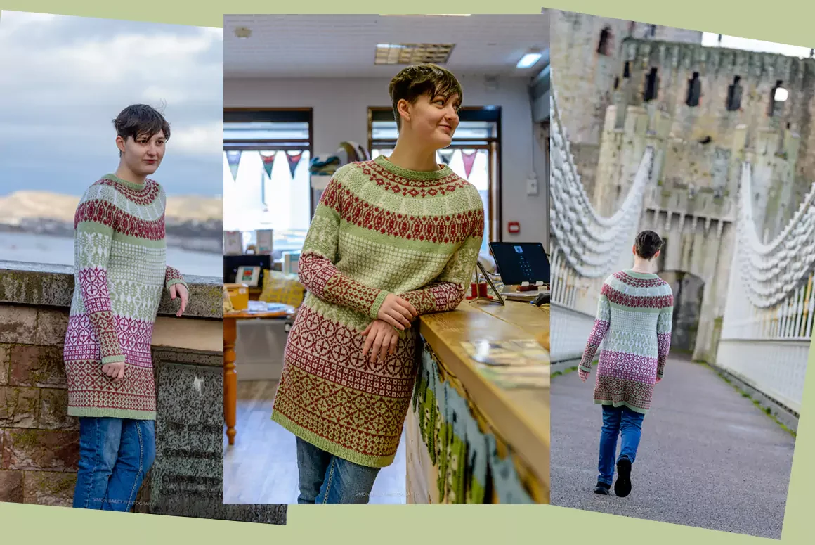 Wool Boutique Designs Wonderwool Wales Anniversary Sweater