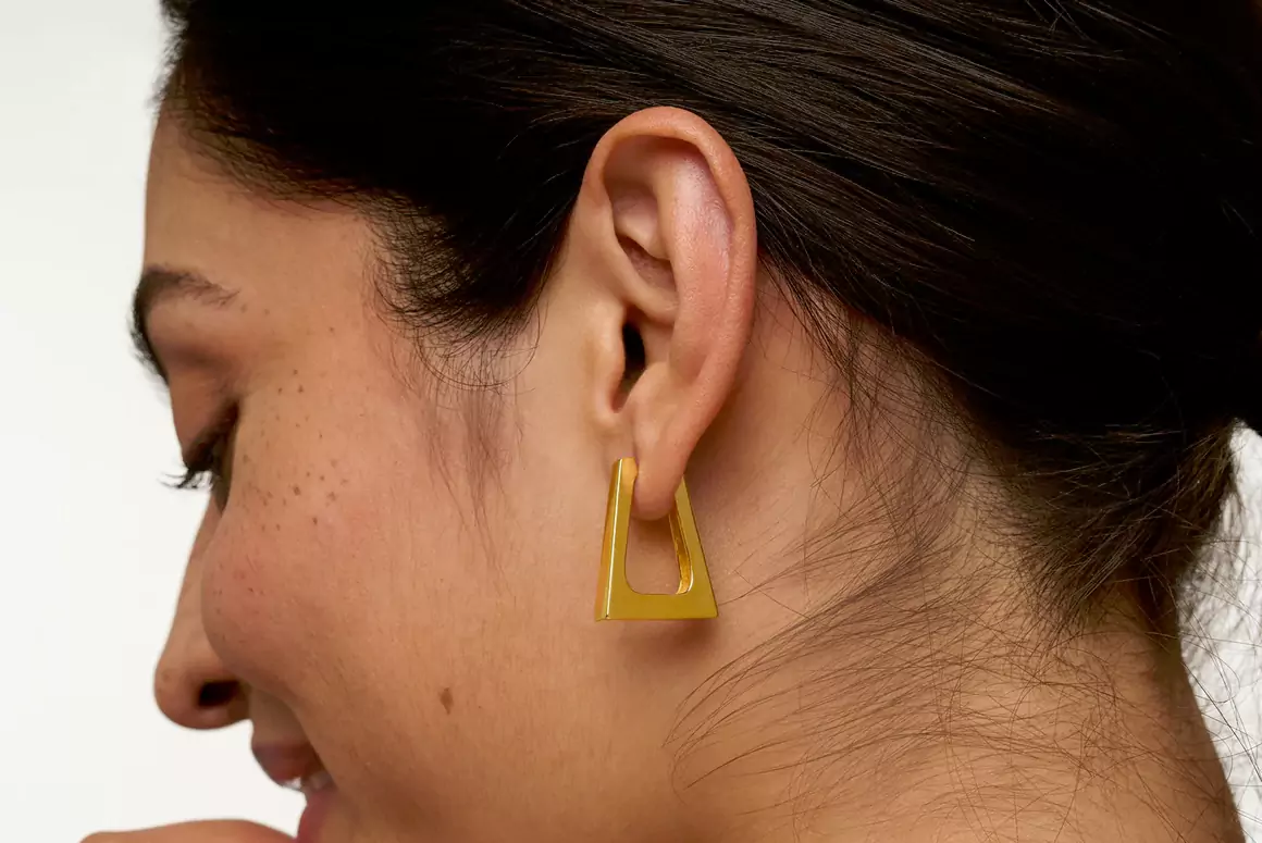 Alia Hoop Earrings from Spells Of Love (Boxed)