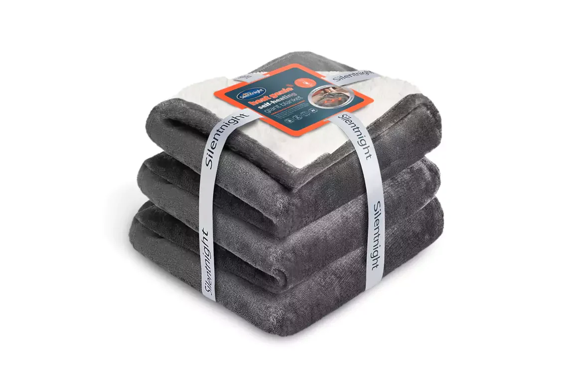 Heat Genie Self-Heating Giant Blanket from Silentnight
