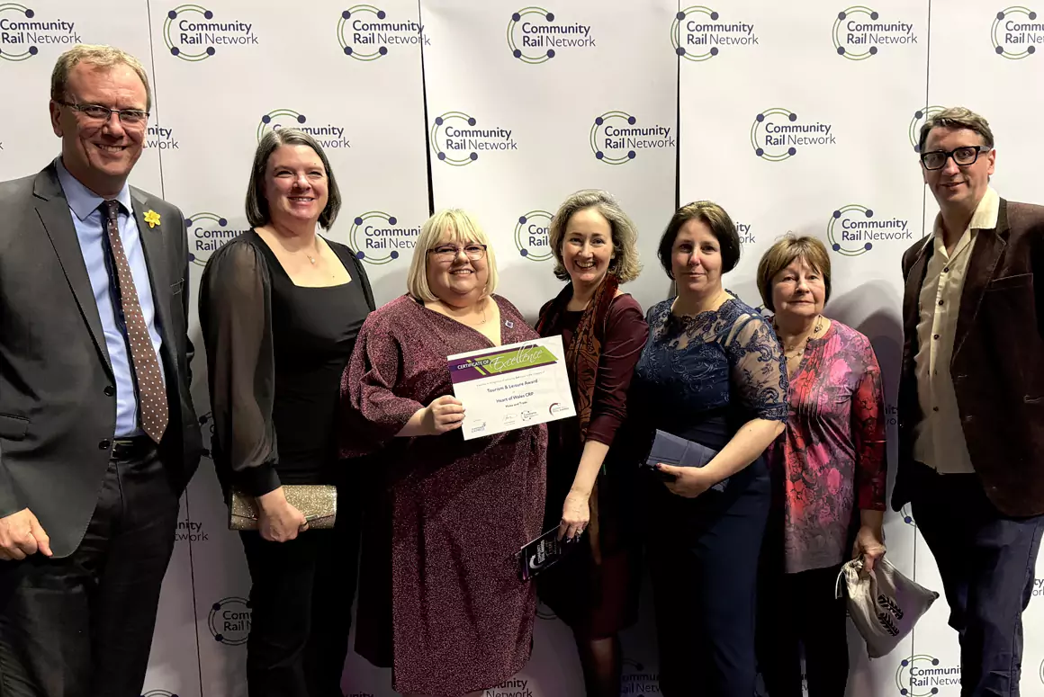 Heart of Wales Line CRP Wins Second Place at National Awards