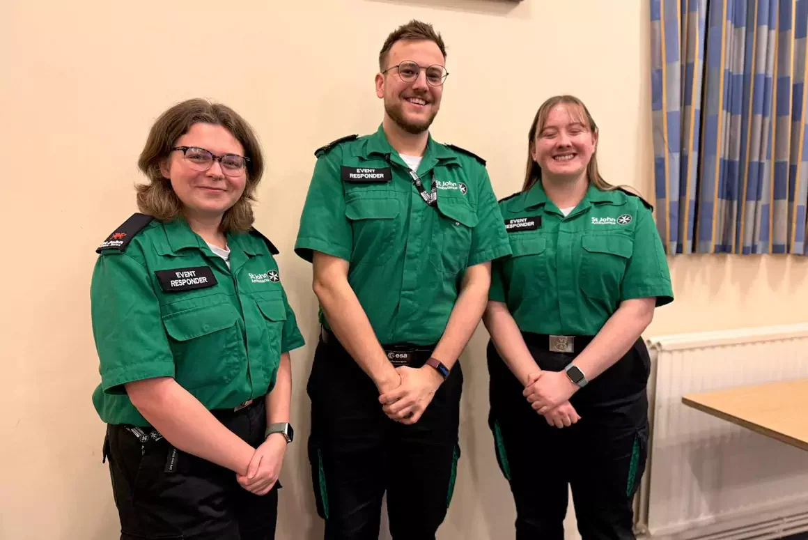 St John Ambulance Cymru Student Volunteers Make History St John Ambulance Cymru Student Volunteers Make History