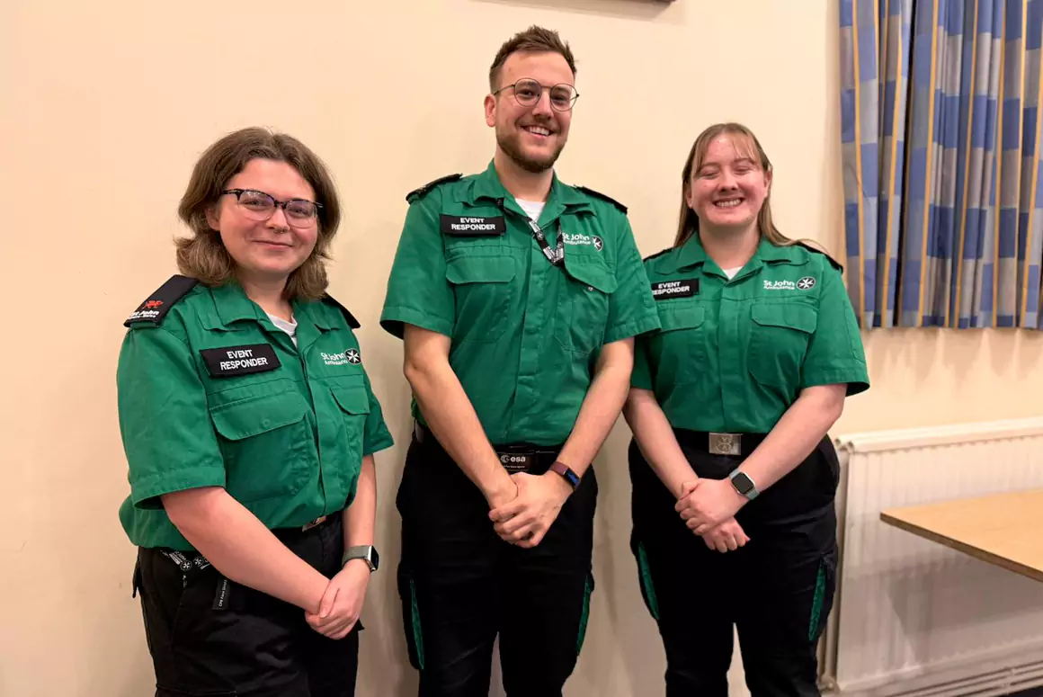 St John Ambulance Cymru Student Volunteers Make History