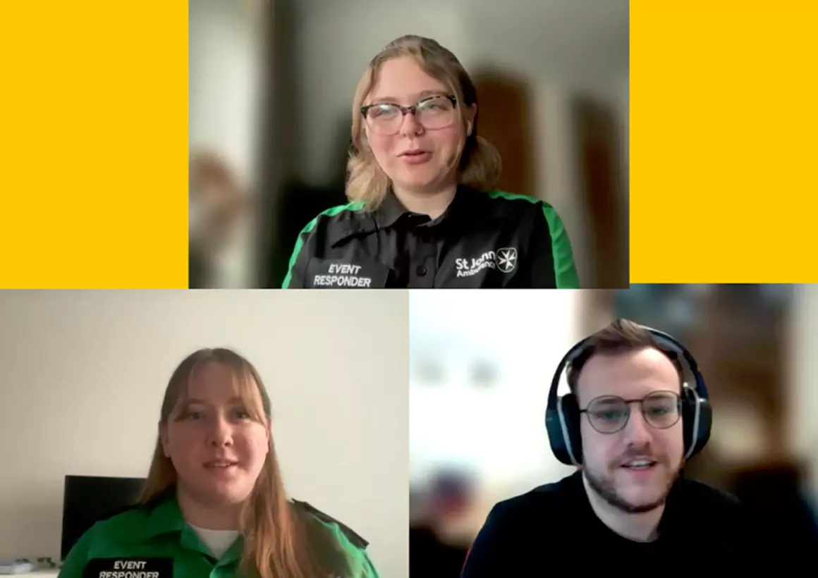 St John Ambulance Cymru Student Volunteers Make History