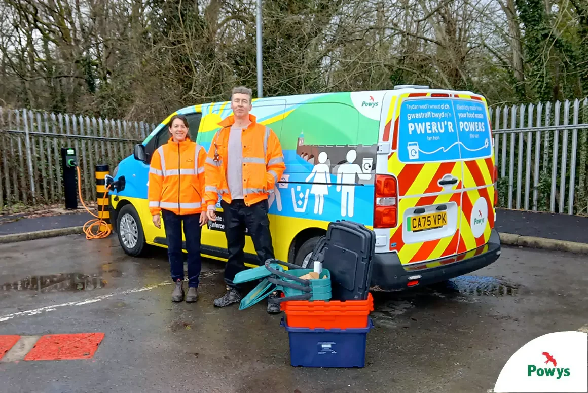 Electric Vans for Recycling Awareness & Environmental Crime