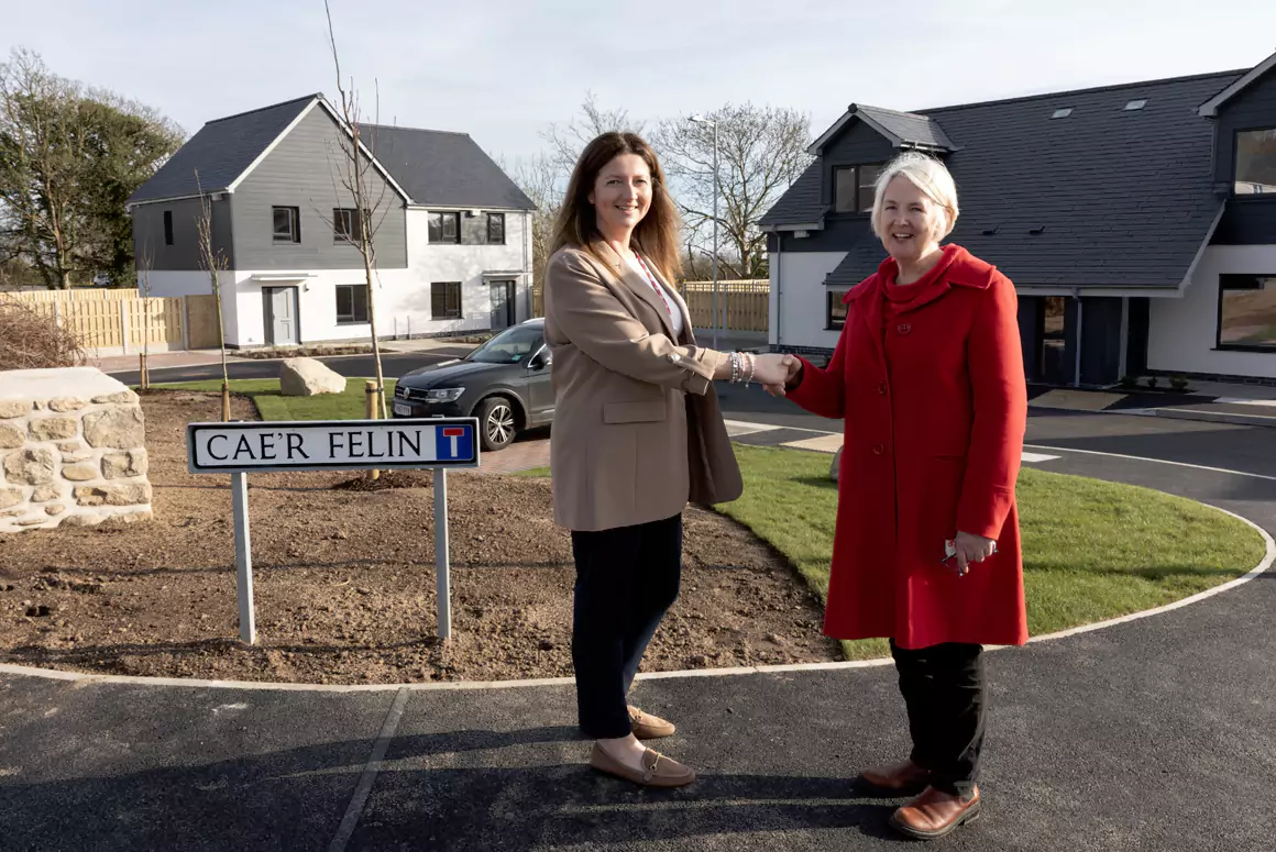 North Wales Housing Unveils Six New Affordable Homes in Llanystumdwy