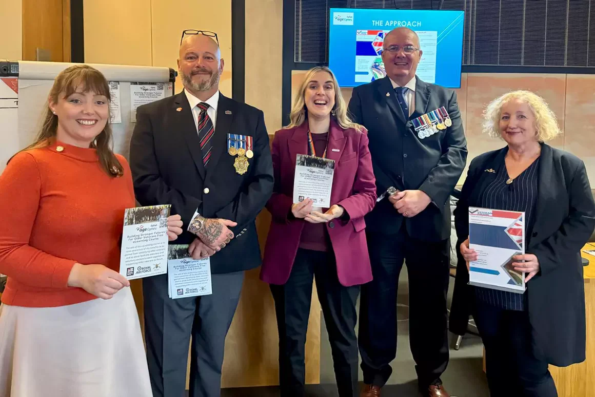 Age Cymru Dyfed Launches Free eLearning for Veterans