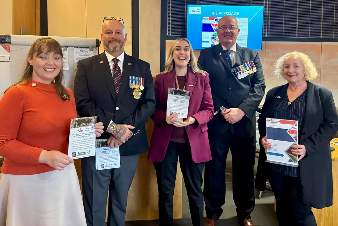 Age Cymru Dyfed Launches Free eLearning for Veterans