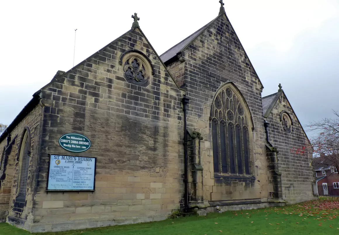 Reflections of Ruabon St Marys Church