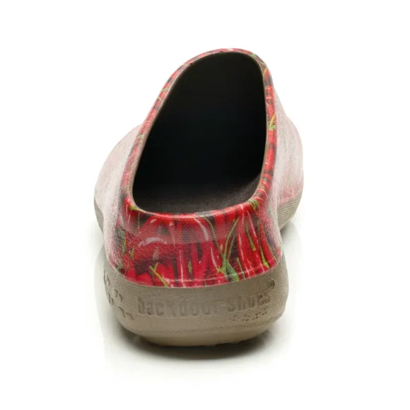 Chilli Pepper Chunky Tread Classic Men's Clogs from Backdoorshoes