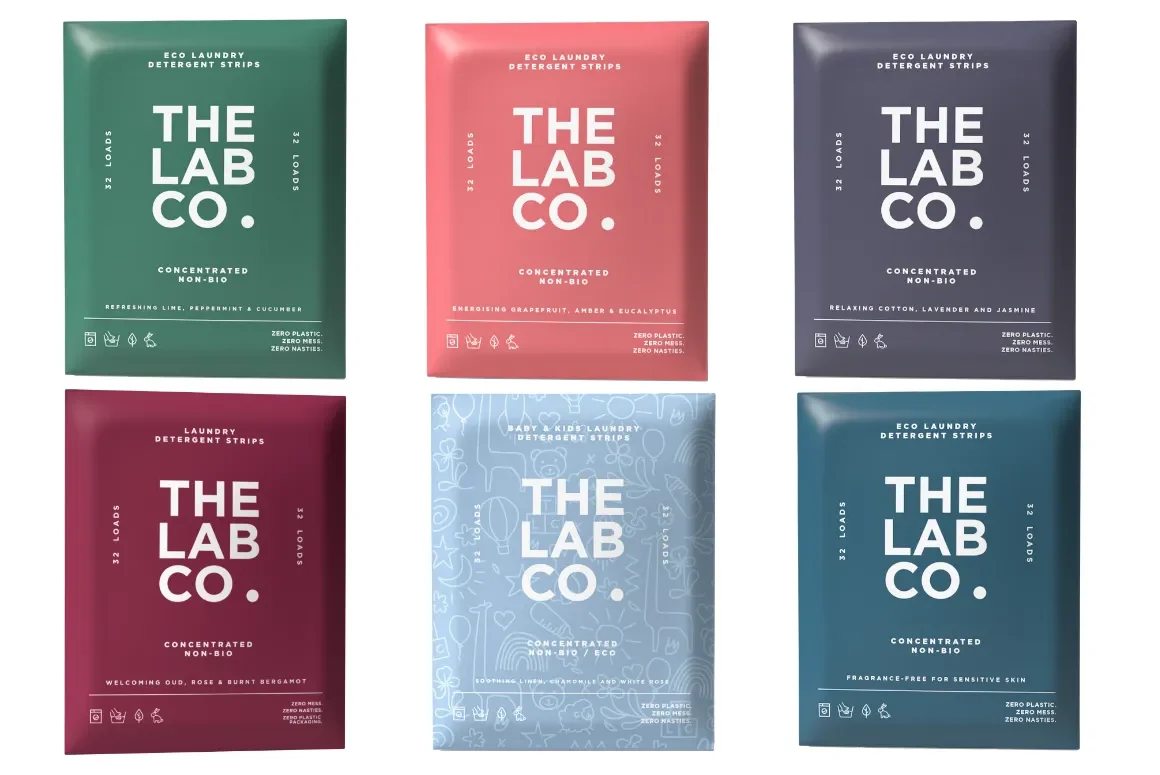 Laundry Detergent Strips from The Lab Co.