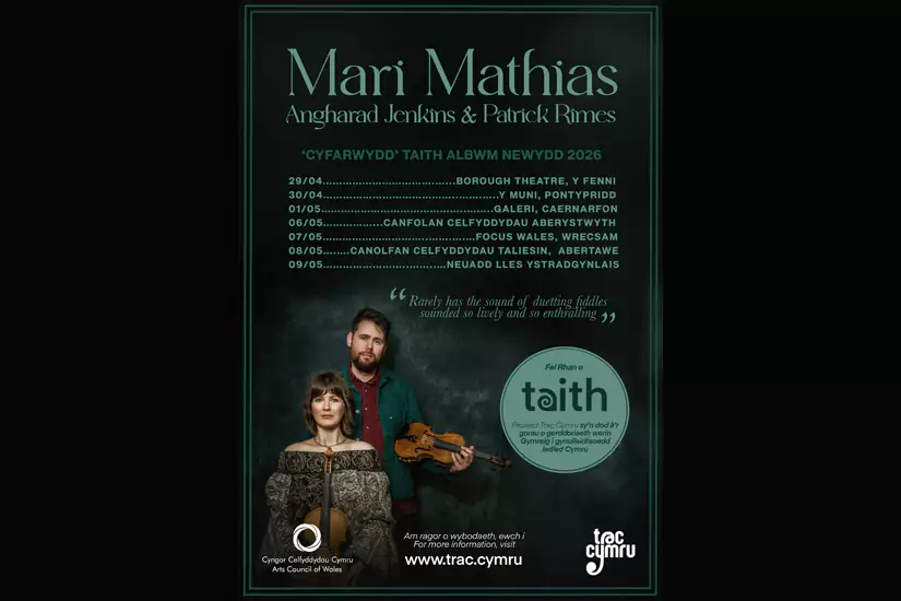 TAITH: Mari Mathias + Angharad Jenkins & Patrick Rimes
