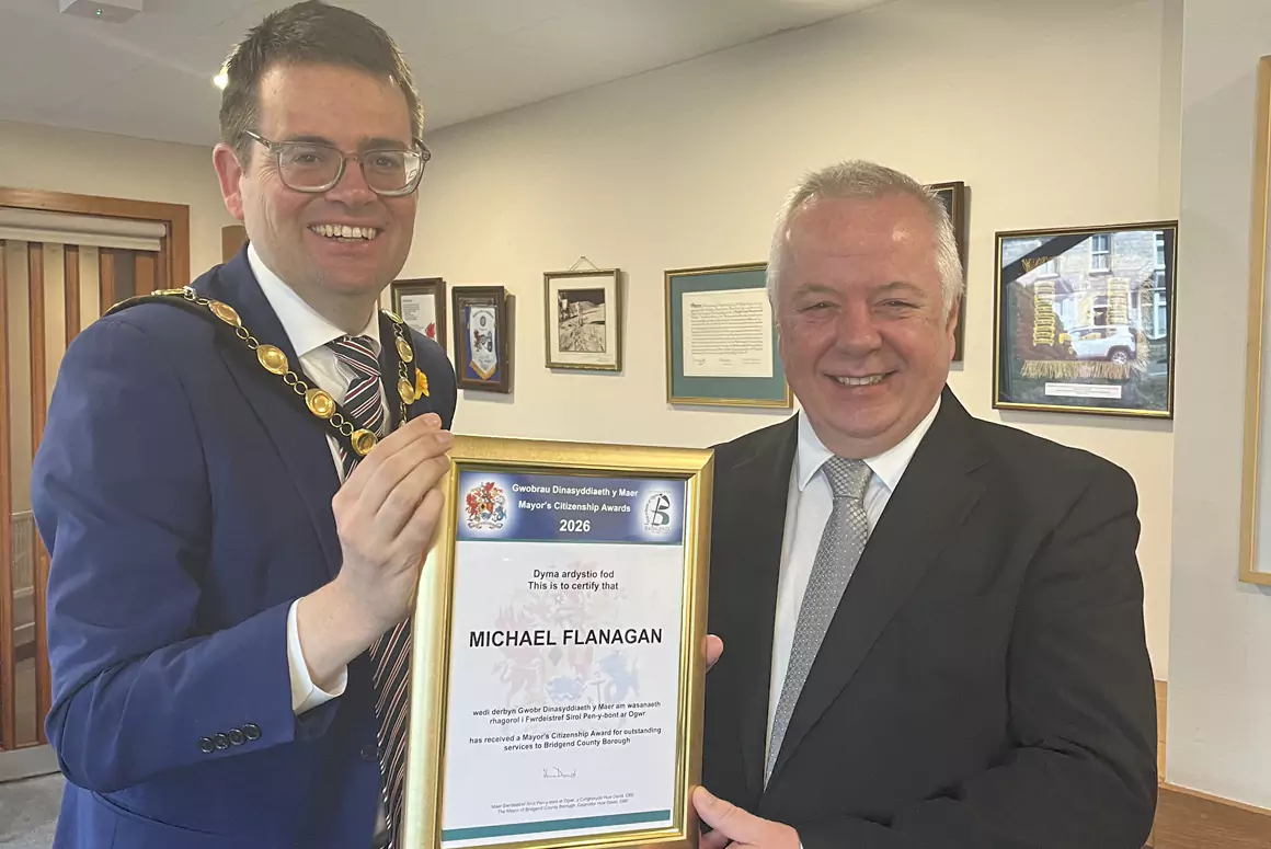 SJA Cymru Stalwart Receives Mayor’s Citizenship Award