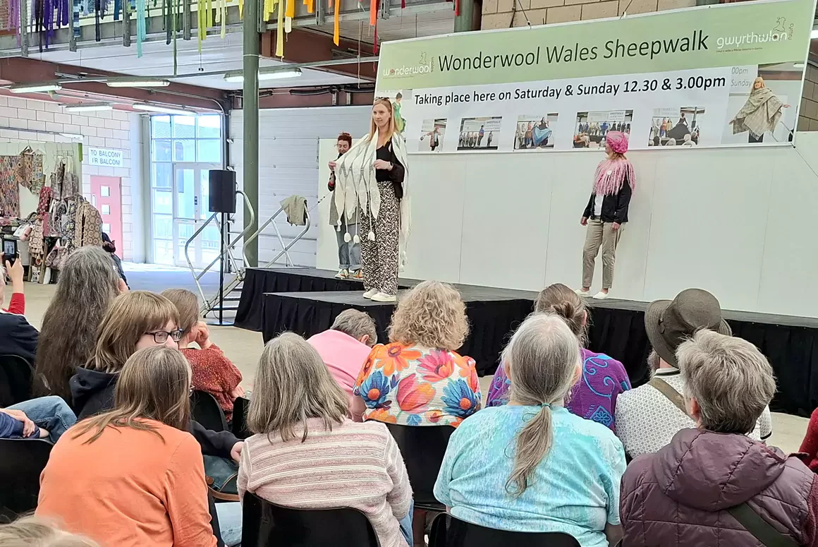 Sun Shines on Wonderwool Wales 20th Anniversary Show