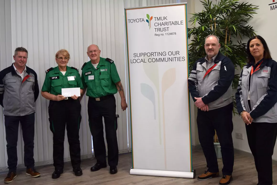 TMUK Charitable Trust Funding Boost for SJA Cymru