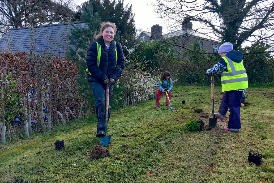 Pupils Extend Support for Nature at School Grounds