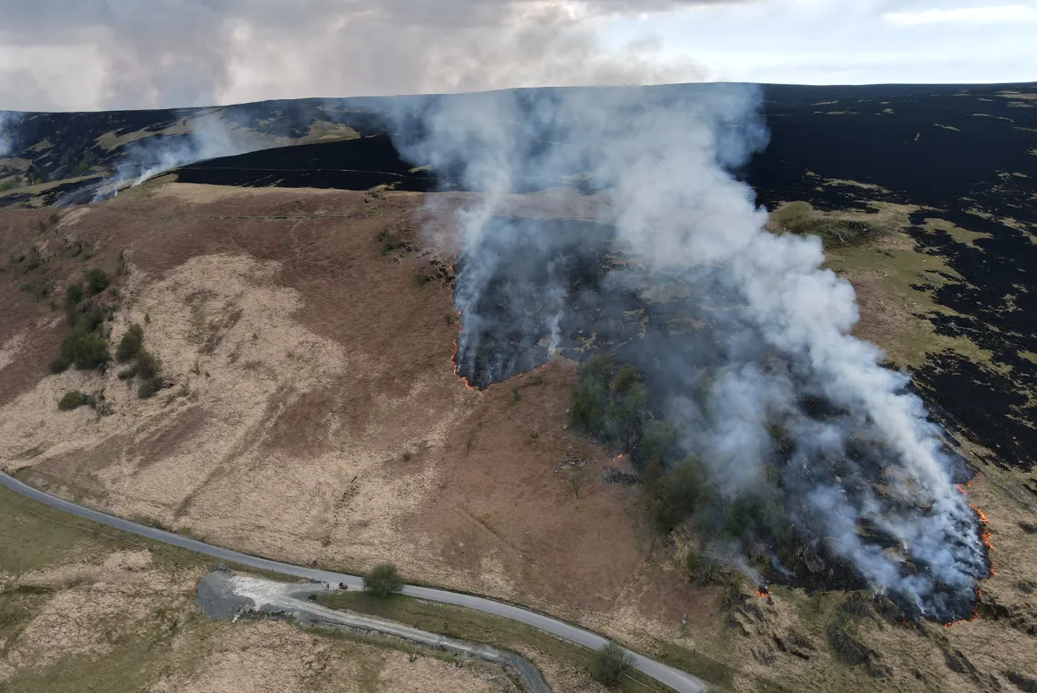 Elan Valley Wildfires