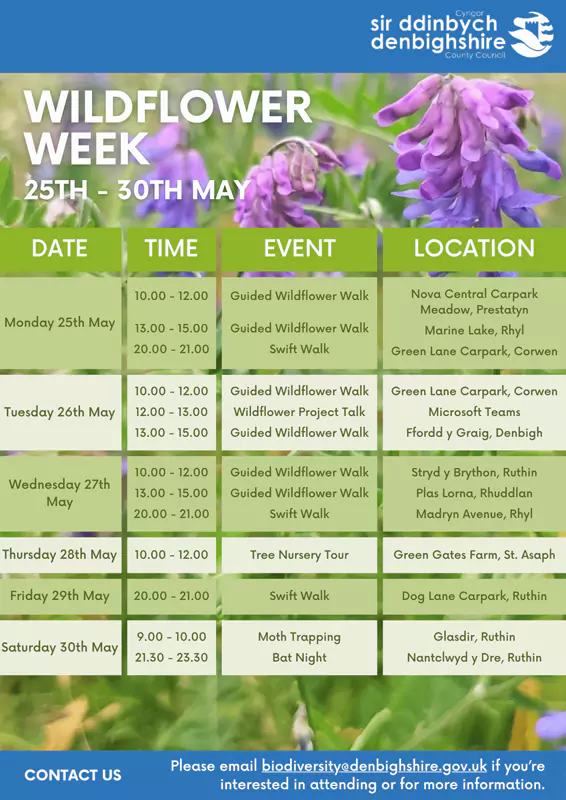 Wildflower Week Blooms into Action this Month