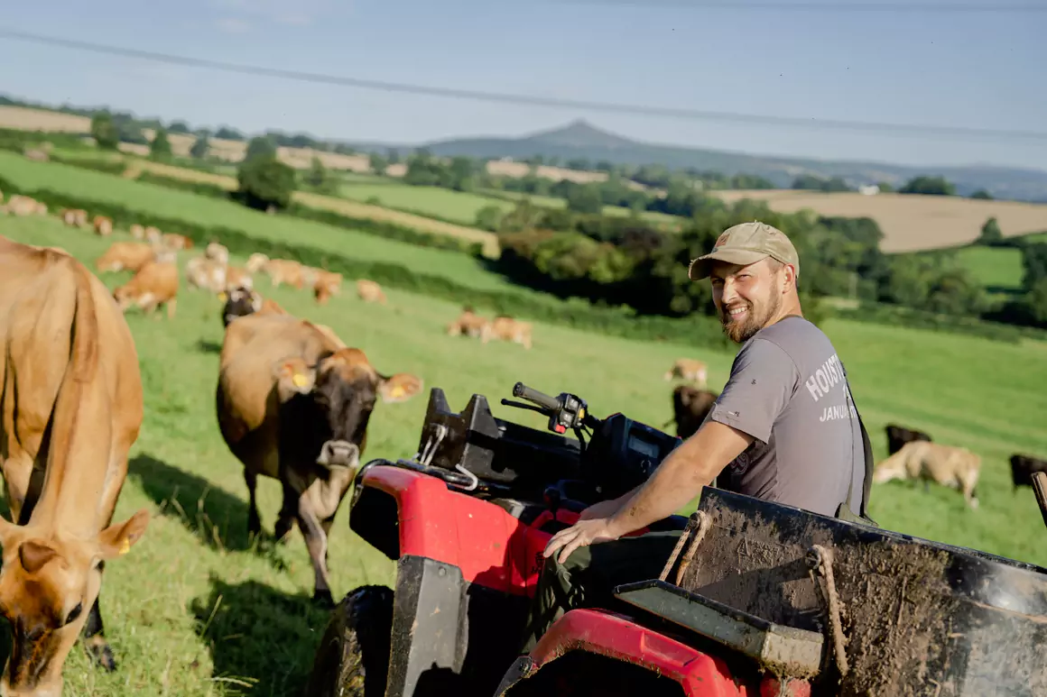 Blorenge a Brie Style Cheese from Usk Valley Cheese