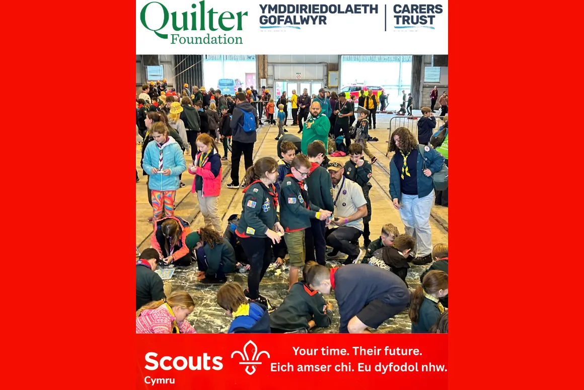 ScoutsCymru Secures Funding to Support Work with Young Carers