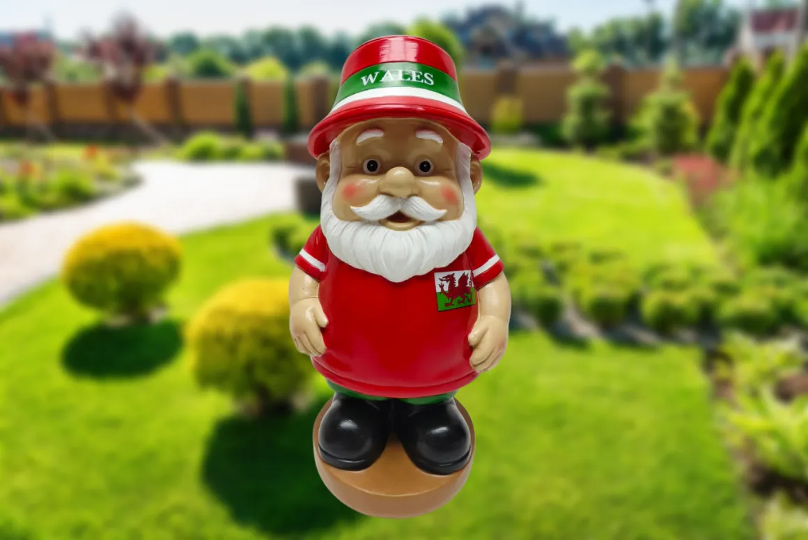 Welsh Garden Gnome from Qudos Home