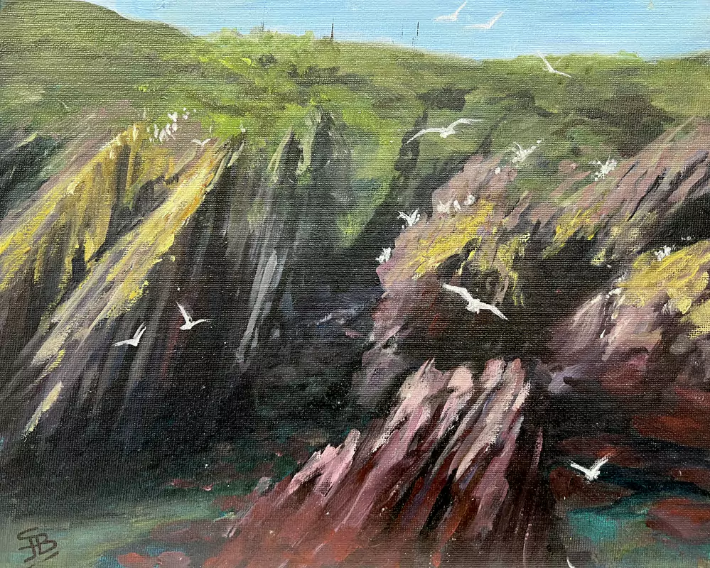 Discover Stunning Coastal Paintings by Artist Sarah Jane Brown