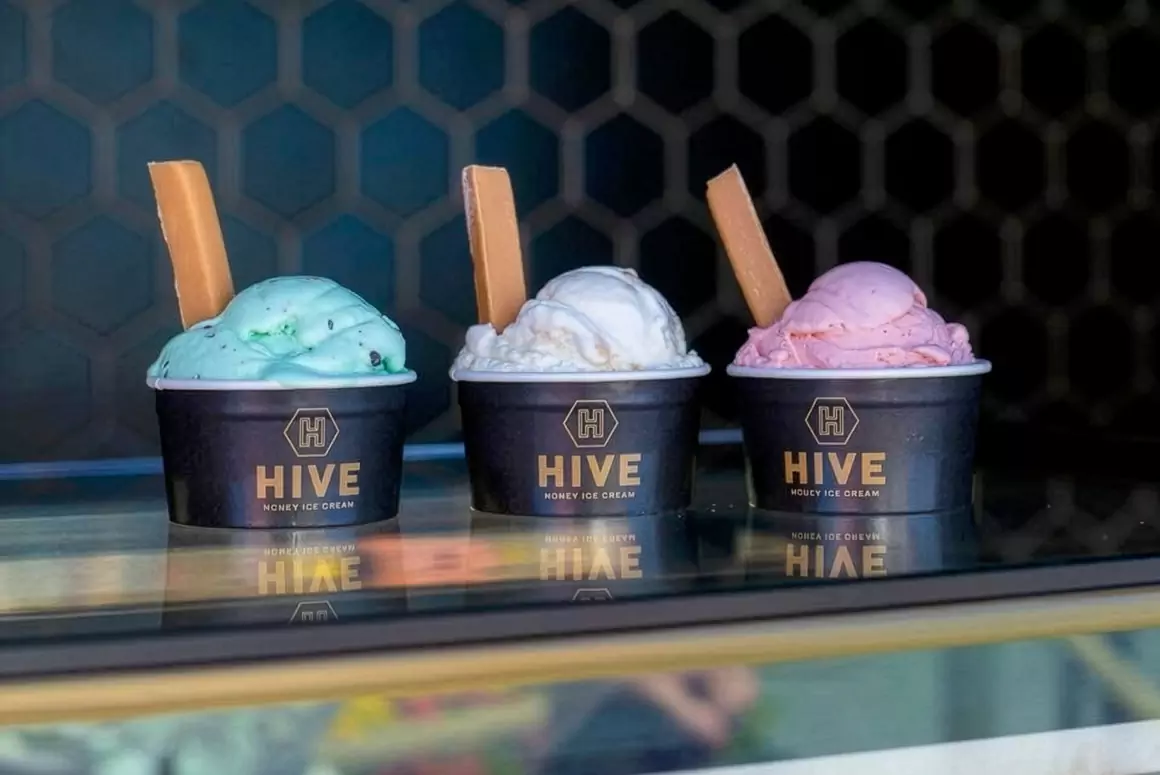 Hive Honey Ice Cream
