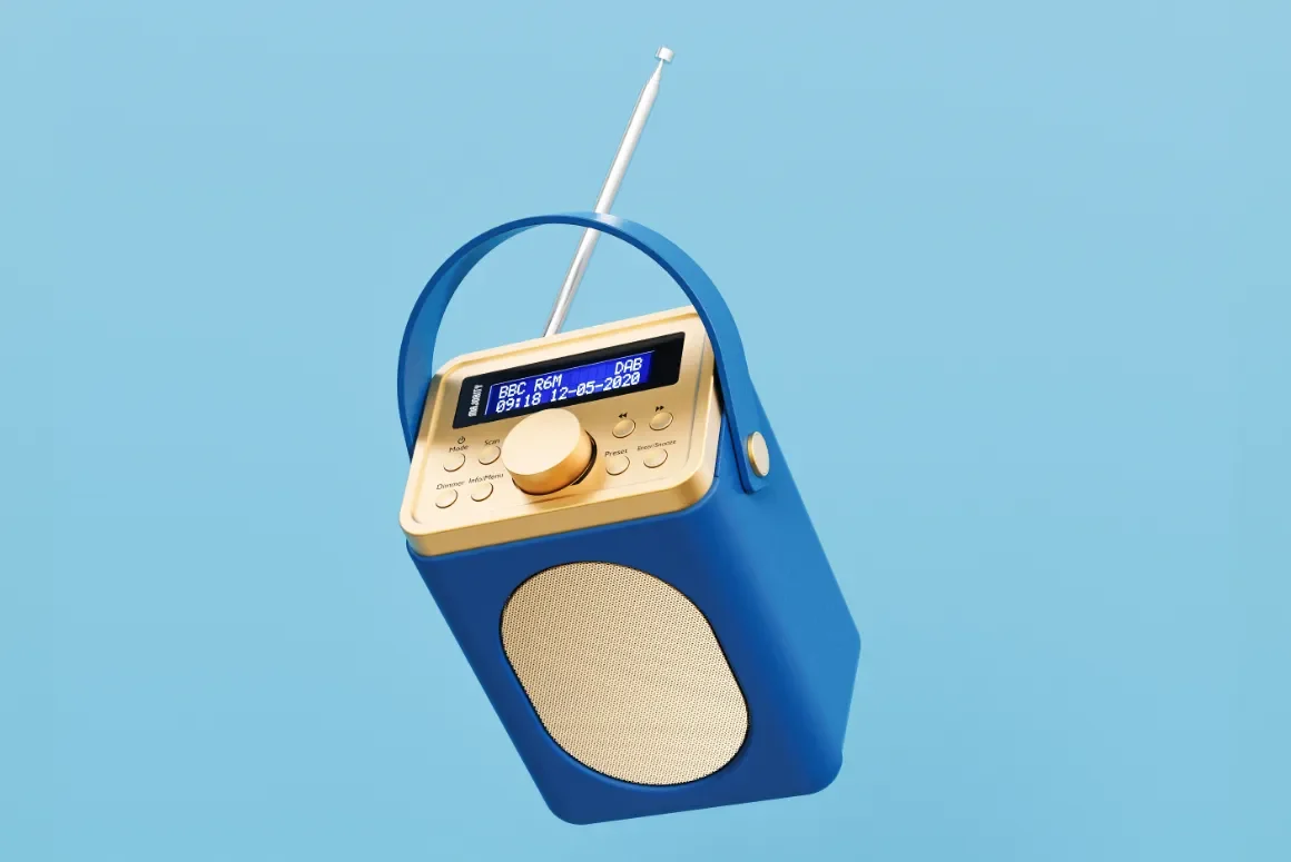 Little Shelford Portable Bluetooth DAB/FM Radio from Majority