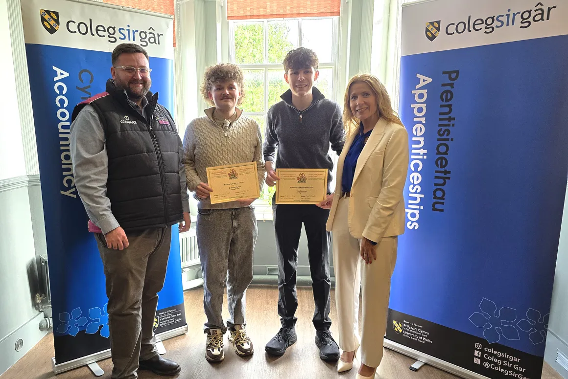 Apprentices Successes in Both Bricklaying & Accountancy