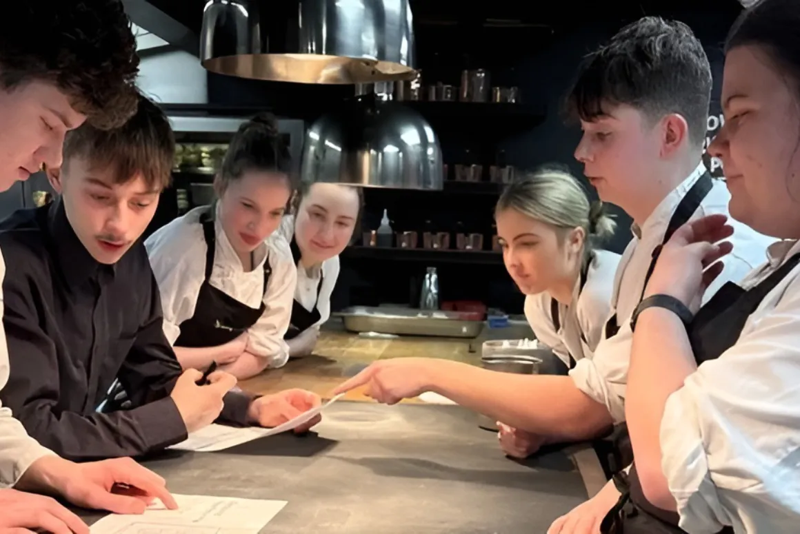 Coleg Ceredigion Students Cook to Impress