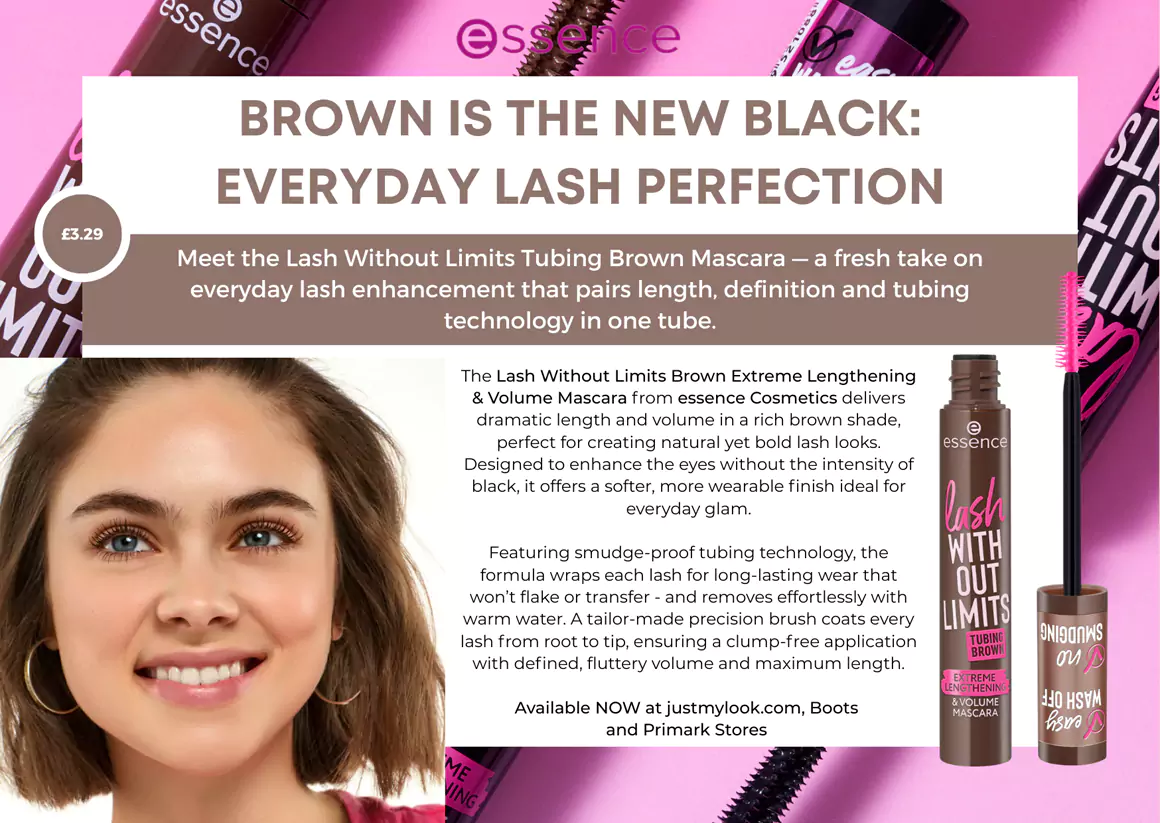 Brown Lash Without Limits Tubing Mascara from Essence Cosmetics