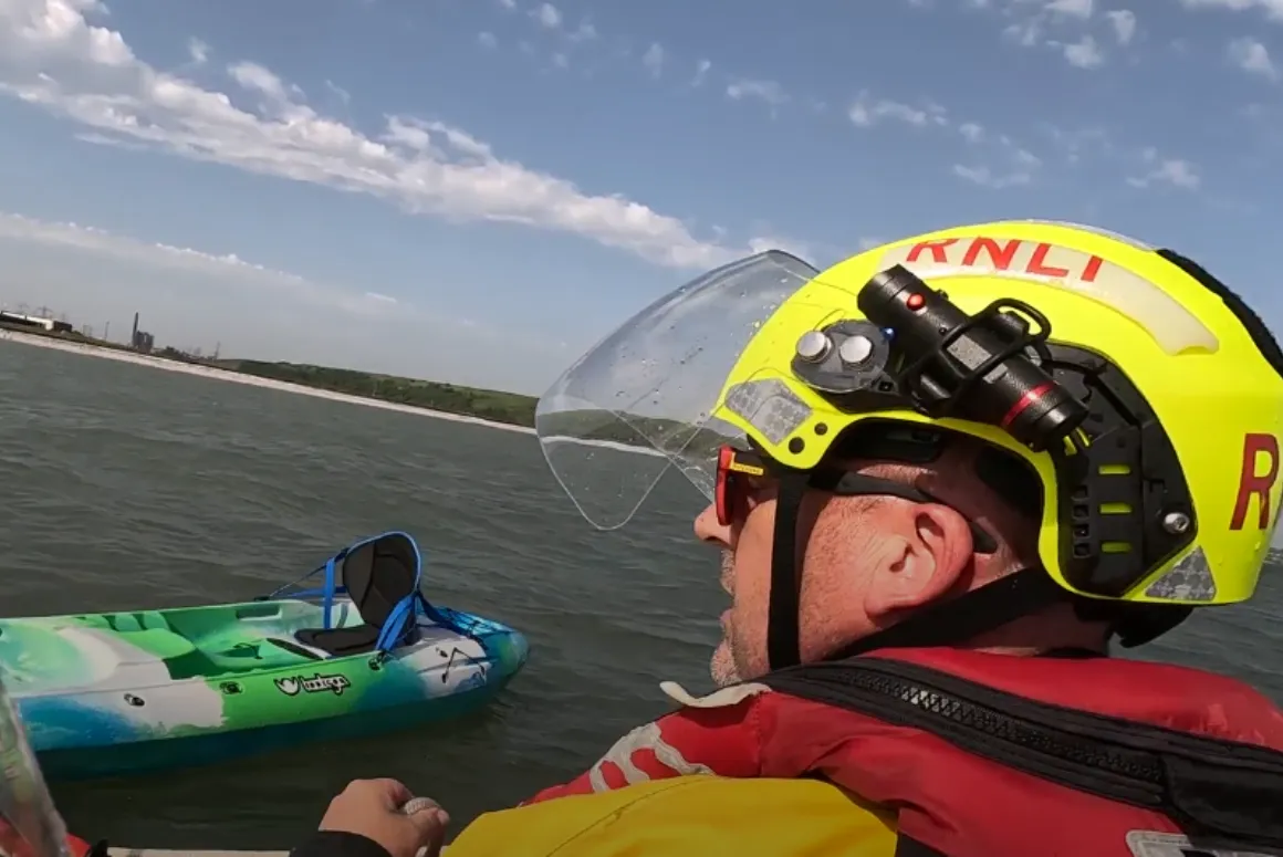 Barry Dock RNLI Saves Two Lives In Kayak Rescue