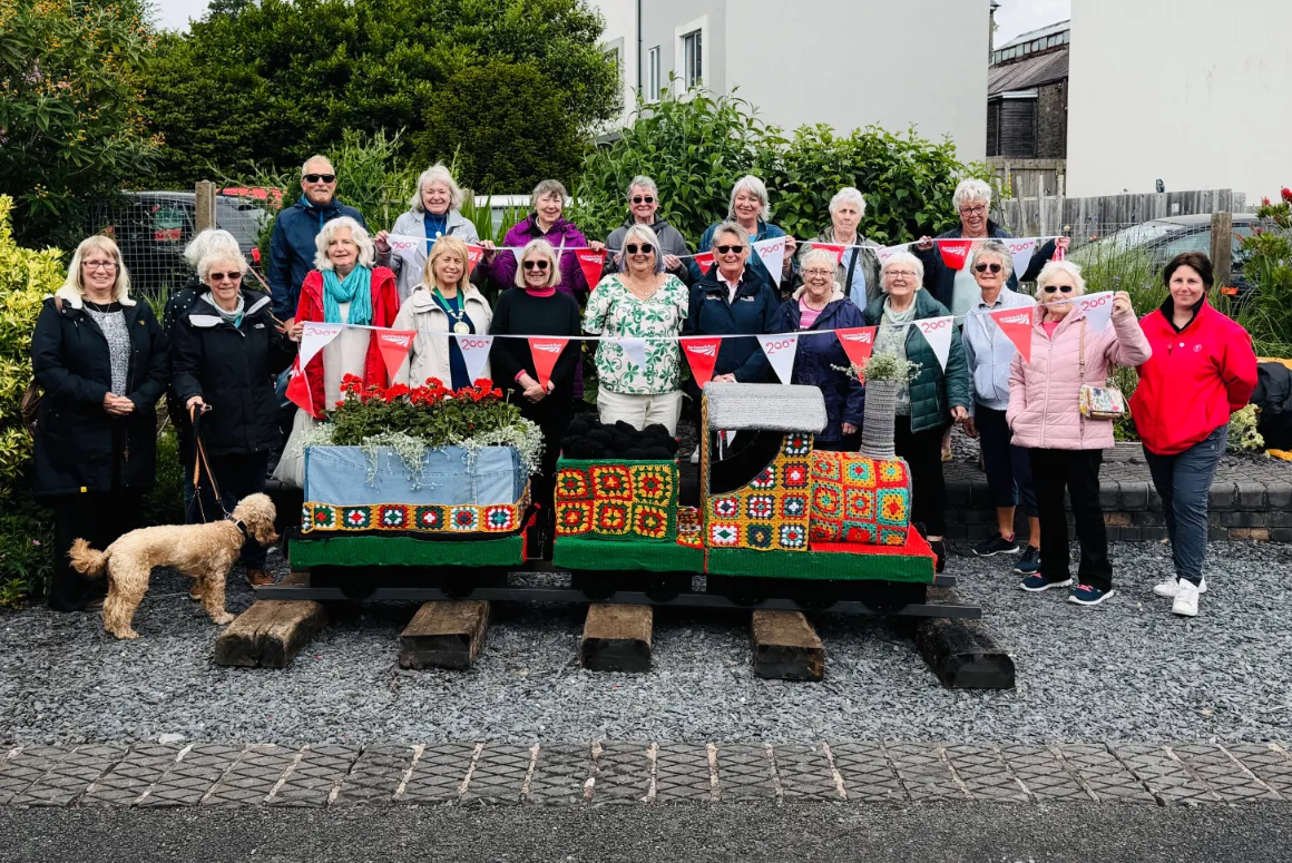 Two New Community-Led Displays Presented at Criccieth Station