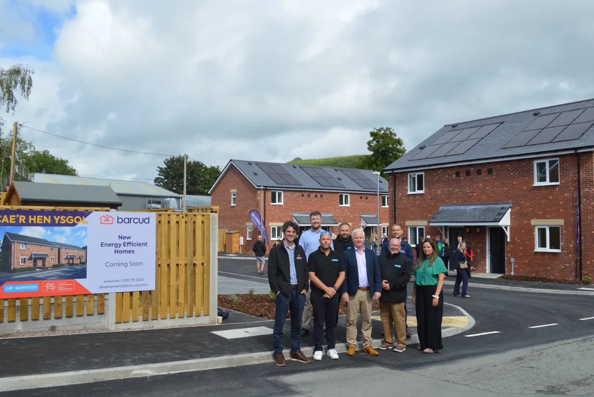 Barcud Complete £2.5m Development in Llanidloes