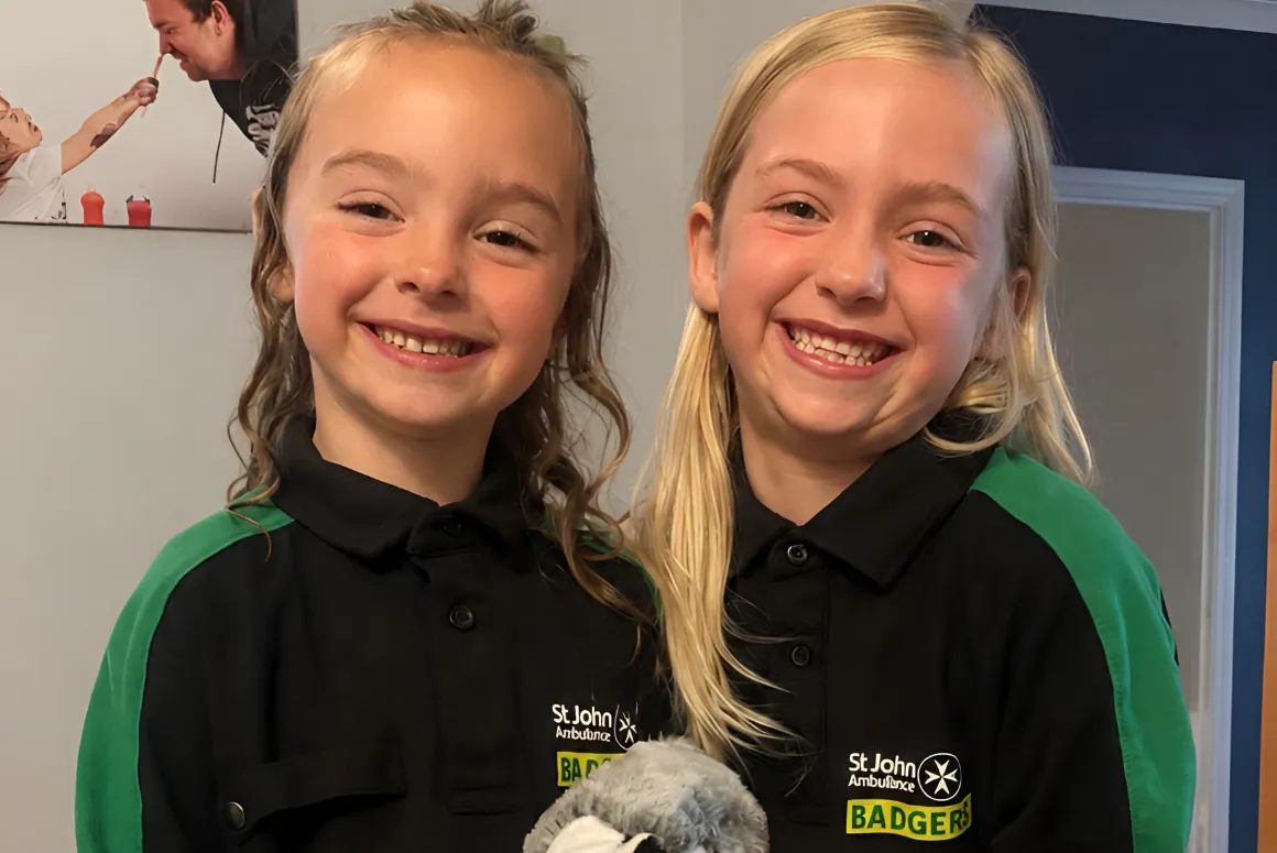 SJA Cymru Badgers Used First Aid Skills to Help Grandad