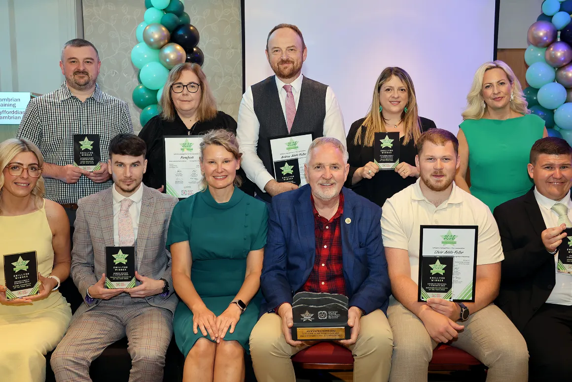 Family Double as Father and Son Win Cambrian Training Awards