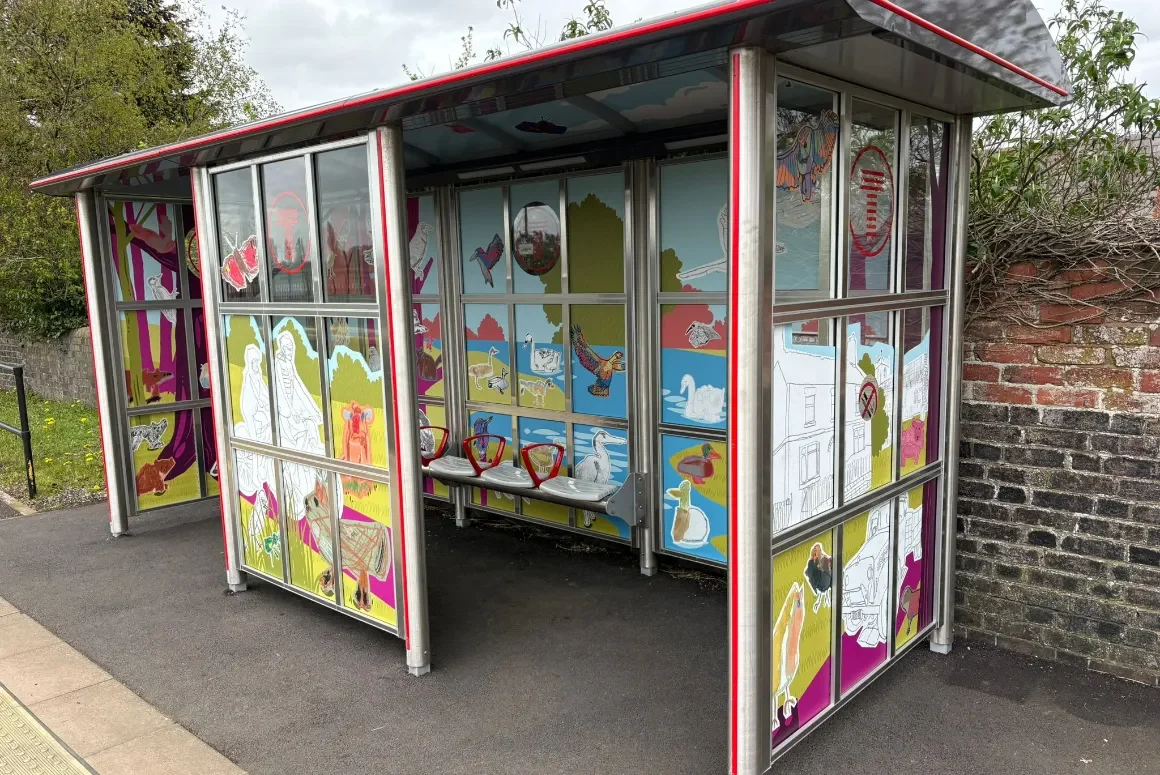 Community Artworks Unveiled During Community Rail Week Community Artworks Unveiled During Community Rail Week
