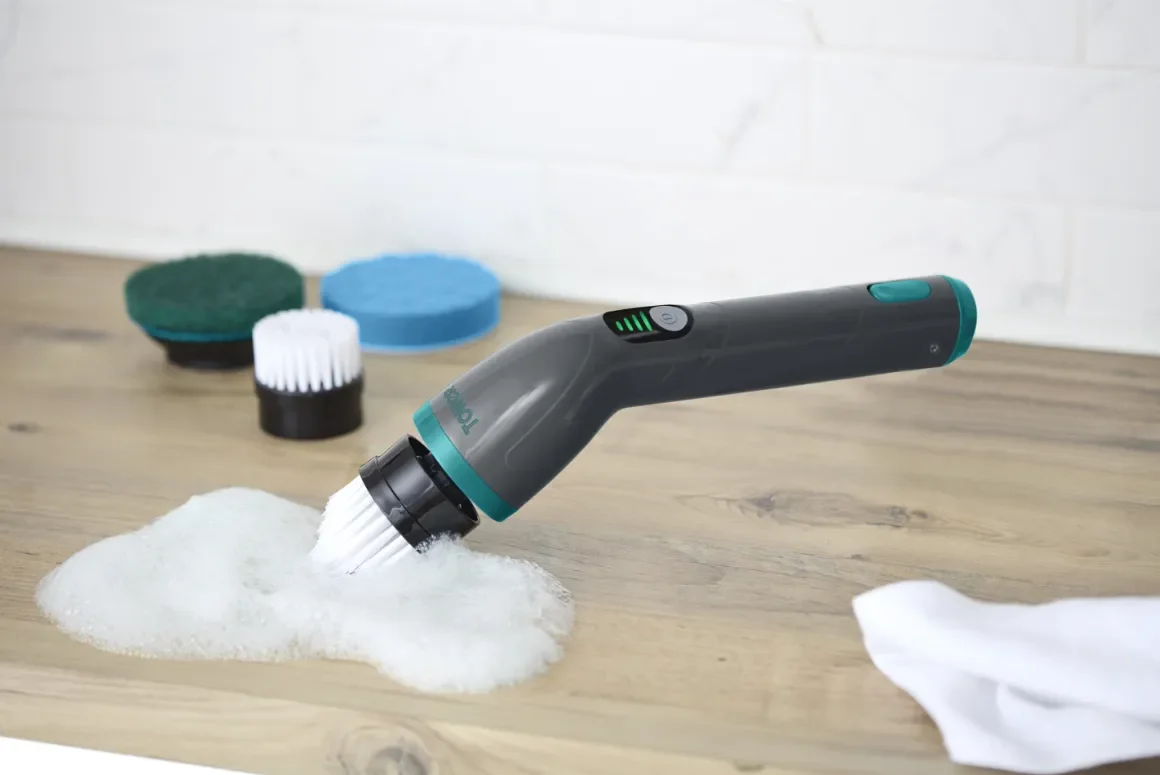 Whiziwand XL Electric Rotary Scrubber Brush Whiziwand XL Electric Rotary Scrubber Brush from Tower