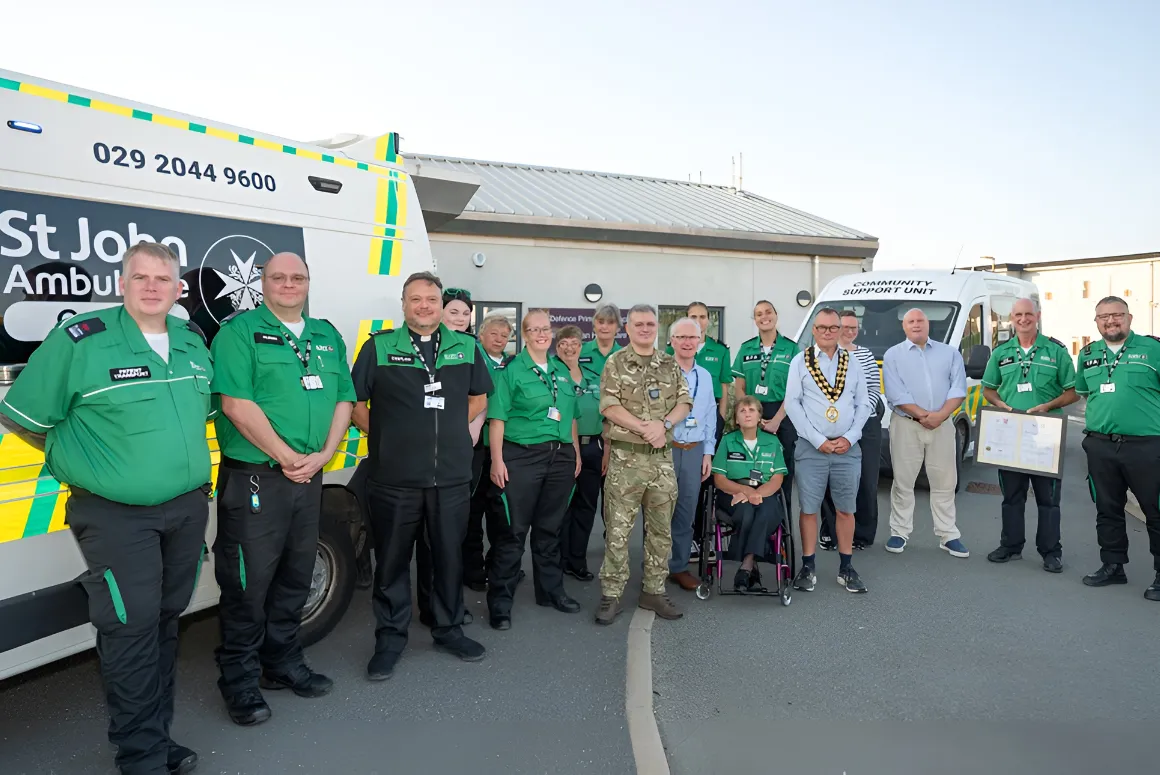 01-Ynys Môn Division Opening at RAF Valley