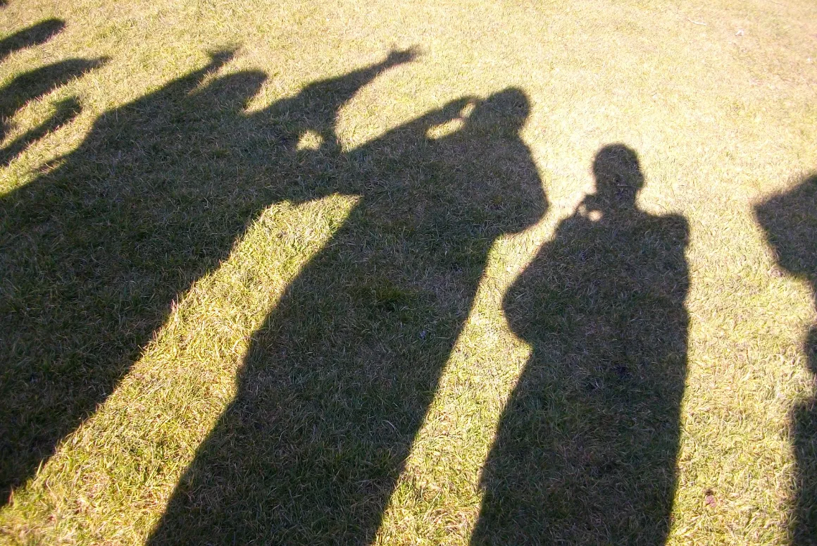 Shadows at Kidwelly Castle, Llanelli, taken by Matthew Bowler aged 13yrs, Coedcae Comprehensive school, Llanelli