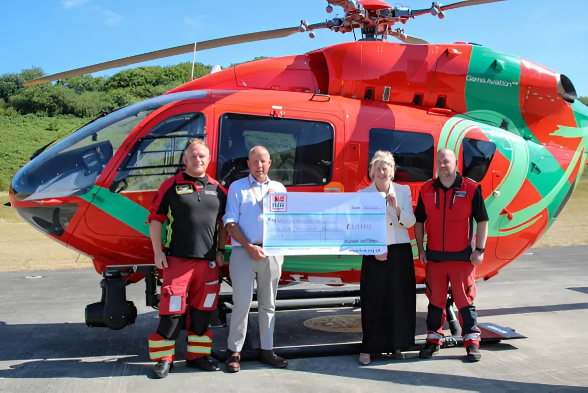 Farmers’ Union of Wales Raises £65,000 for Wales Air Ambulance